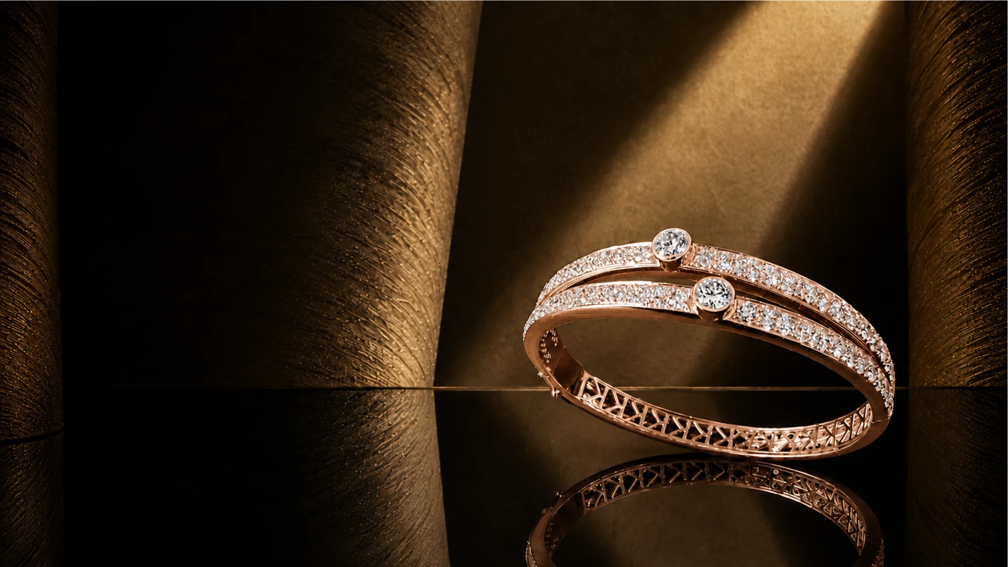 AETHERNA bracelet in rose gold