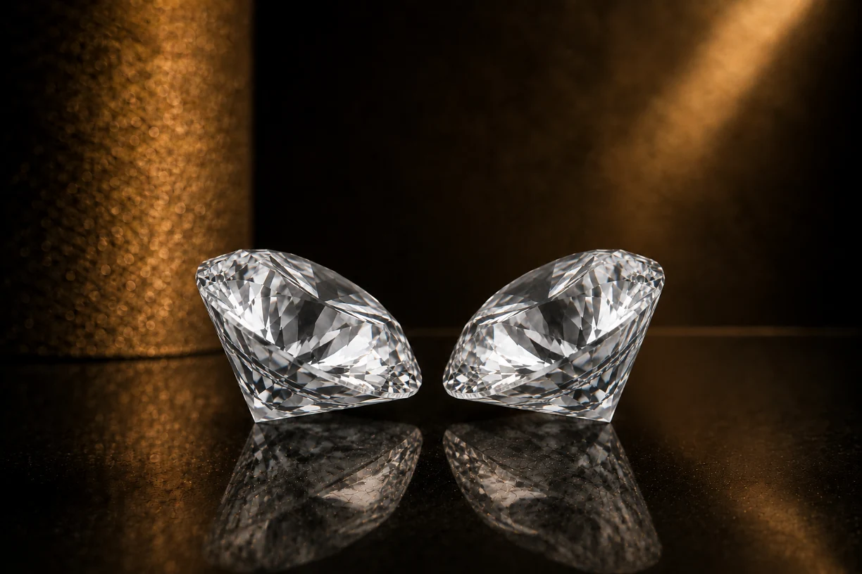 The two principal natural diamonds of AUBE