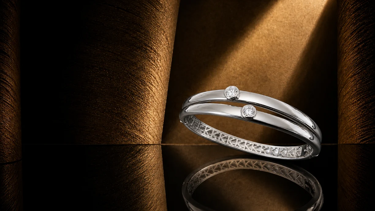 PURE bracelet in white gold