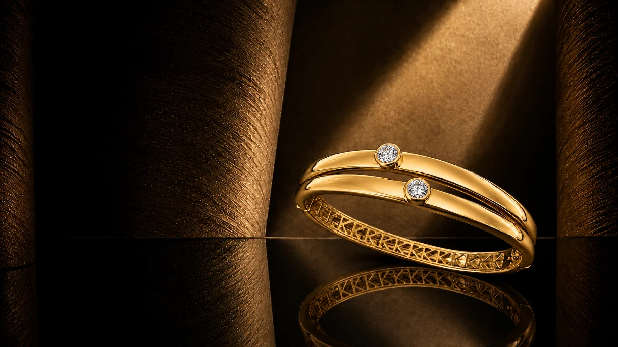 PURE bracelet in yellow gold